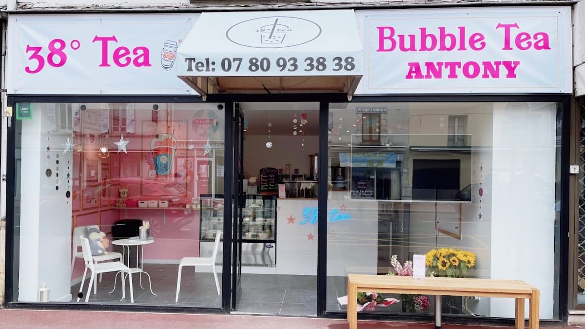 Bubble tea, 38° Tea