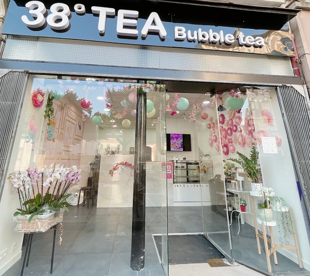 Bubble tea, 38° Tea