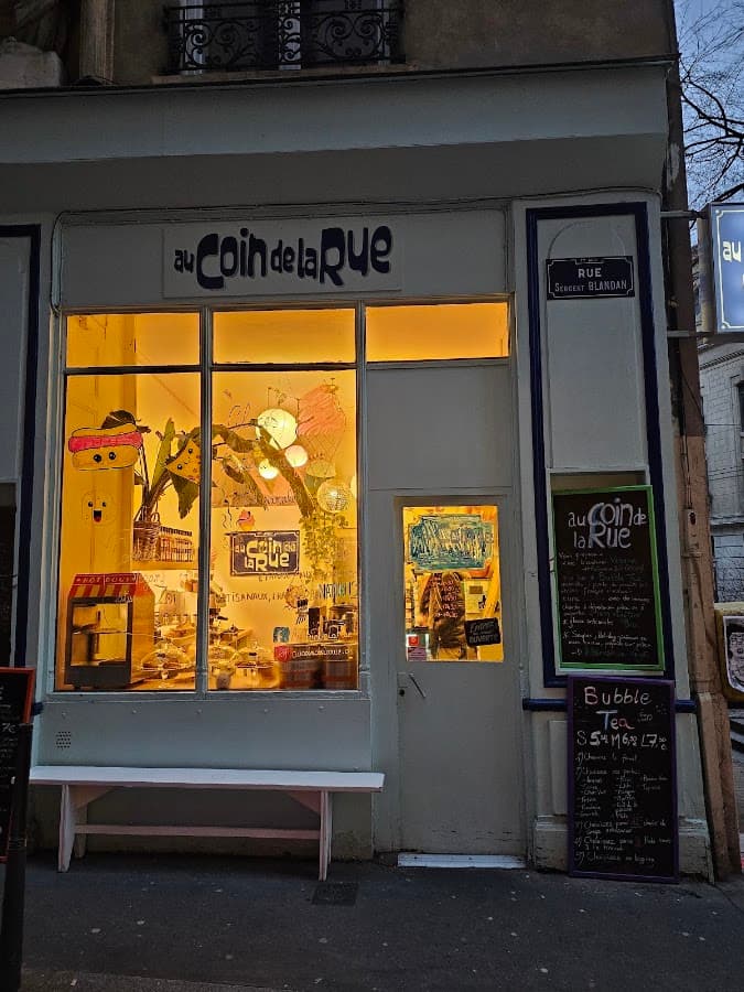 Bubble tea, Au Coin de la Rue