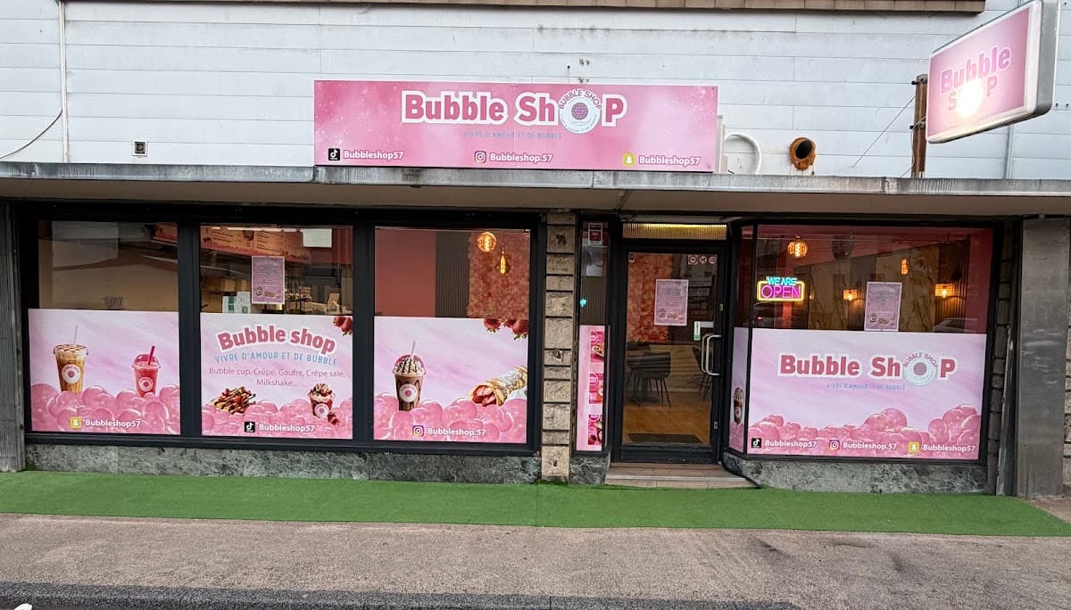 Bubble tea, BUBBLE SHOP