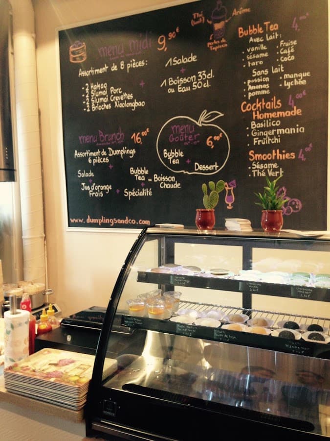 Bubble tea, Dumplings & Co (rue des 7 Agaches)