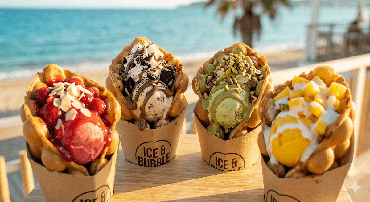 Bubble tea, ICE & BUBBLE