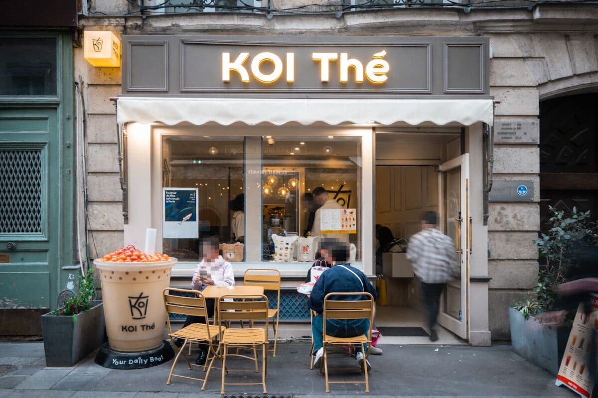 Bubble tea, KOI Thé Montorgueil