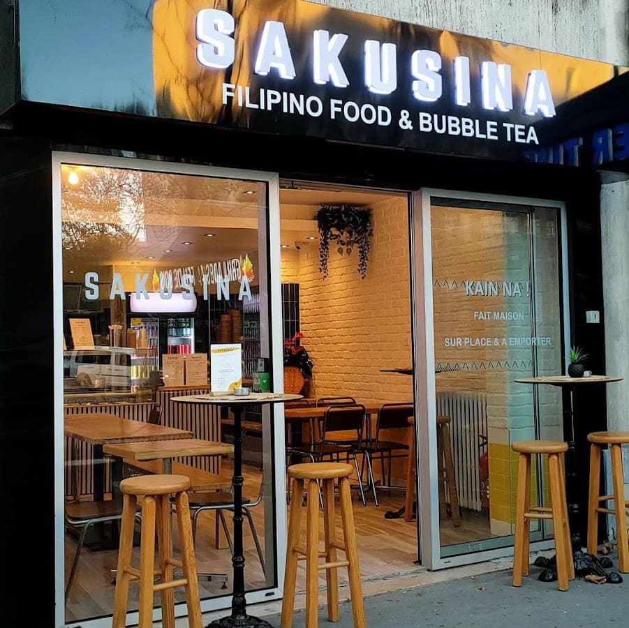 Bubble tea, SAKUSINA - Filipino Food & Bubble Tea