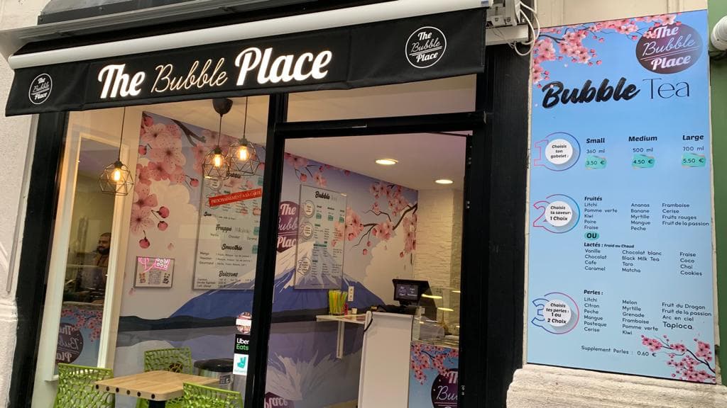 Bubble tea, THE BUBBLE PLACE