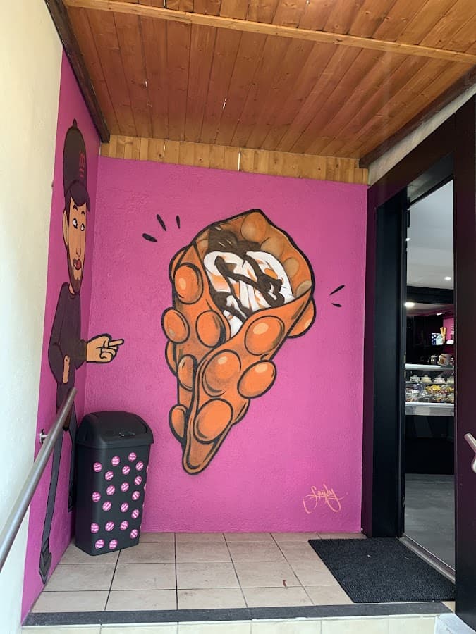 Bubble tea, THE BUBBLE WAFFLE